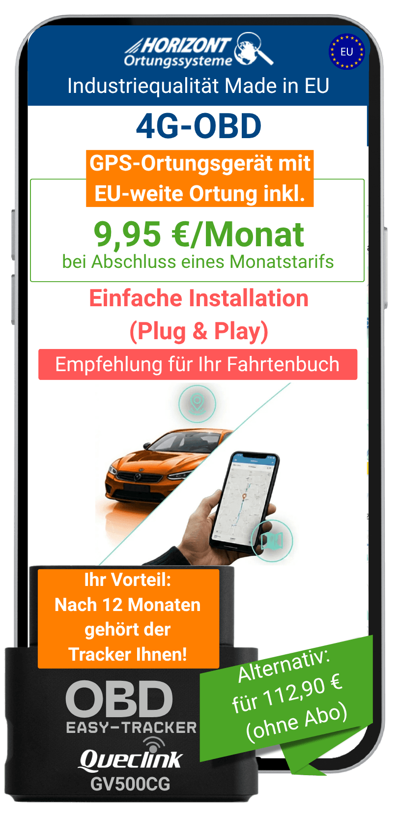 4G-OBD GPS-Tracker
