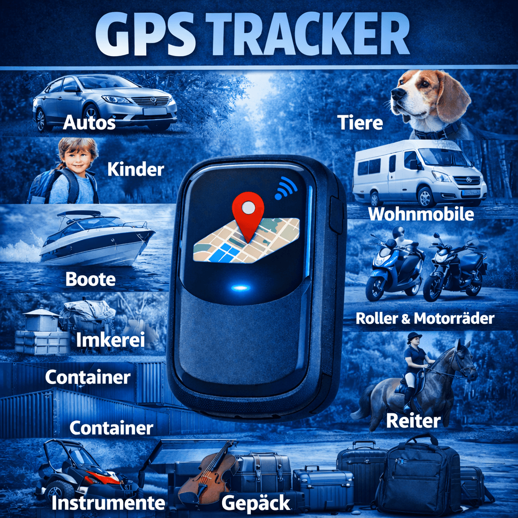 Mobiler 4G GPS-Tracker ohne Abo – flexibel & zuverlässig